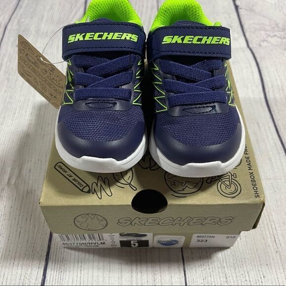 Skechers Toddler Microspec - Texlor Running Sneakers - Picture 1 of 7